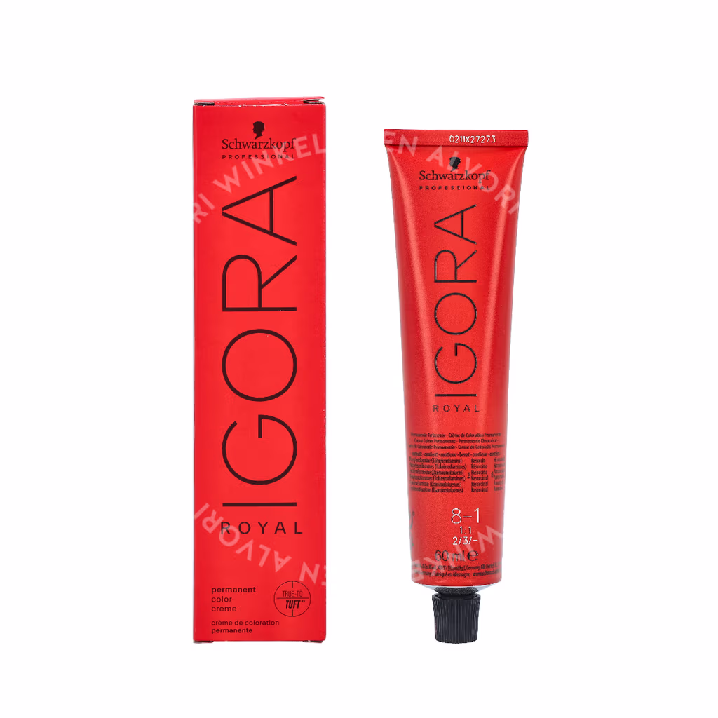 Schwarzkopf Schwarzkopf Igora Royal Permanent Color Creme — 8-1 — foto 3