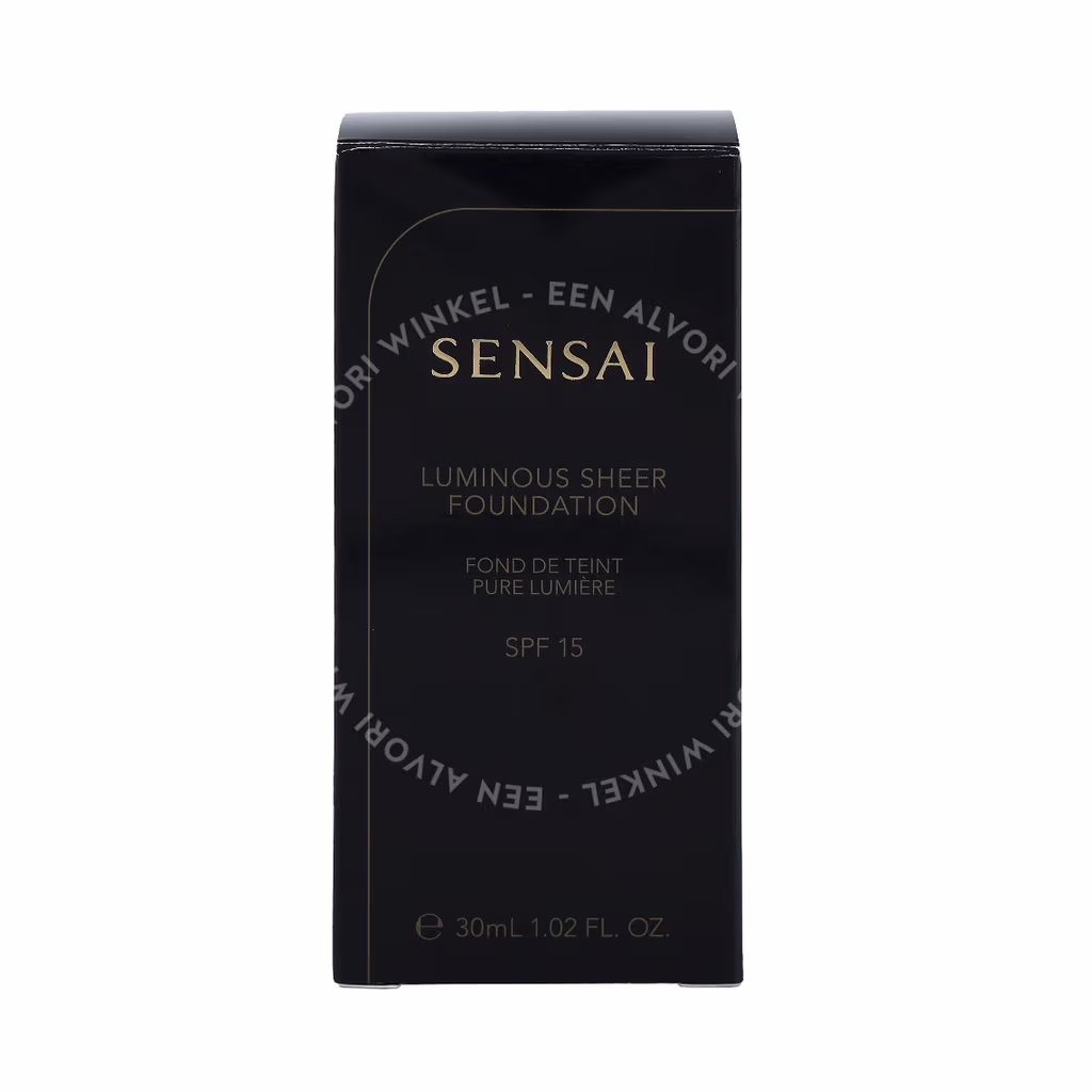 Sensai Sensai Luminous Sheer Foundation SPF15 — #205 Mocha Beige — foto 2