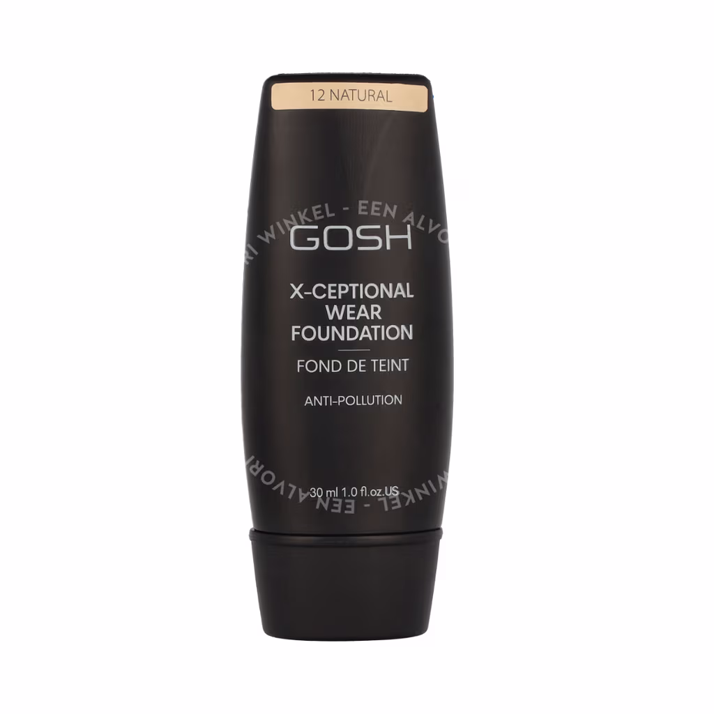 Gosh Gosh X-Ceptional Wear Foundation Long Lasting Makeup — #12 Natural — foto 2
