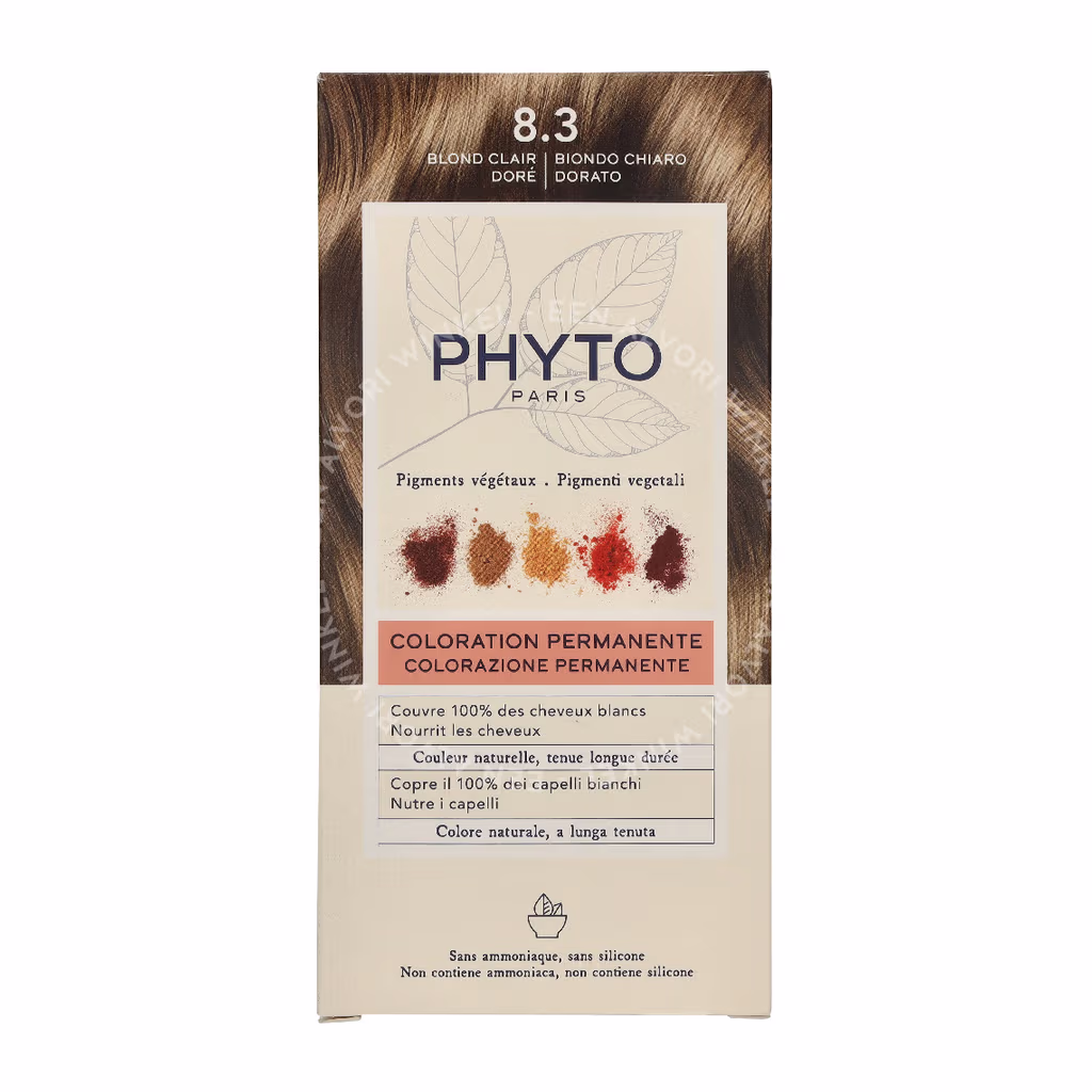 Phyto Phyto Phytocolor Permanent Color — #8.3 Light Golden Blonde — foto 2
