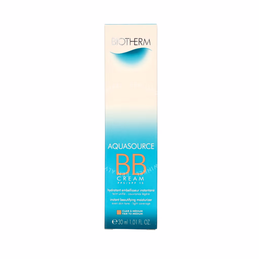 Biotherm Biotherm Aquasource BB Cream SPF15 — Fair To Medium - Instant Beautifying Moisturizer - All Skin Types — foto 2