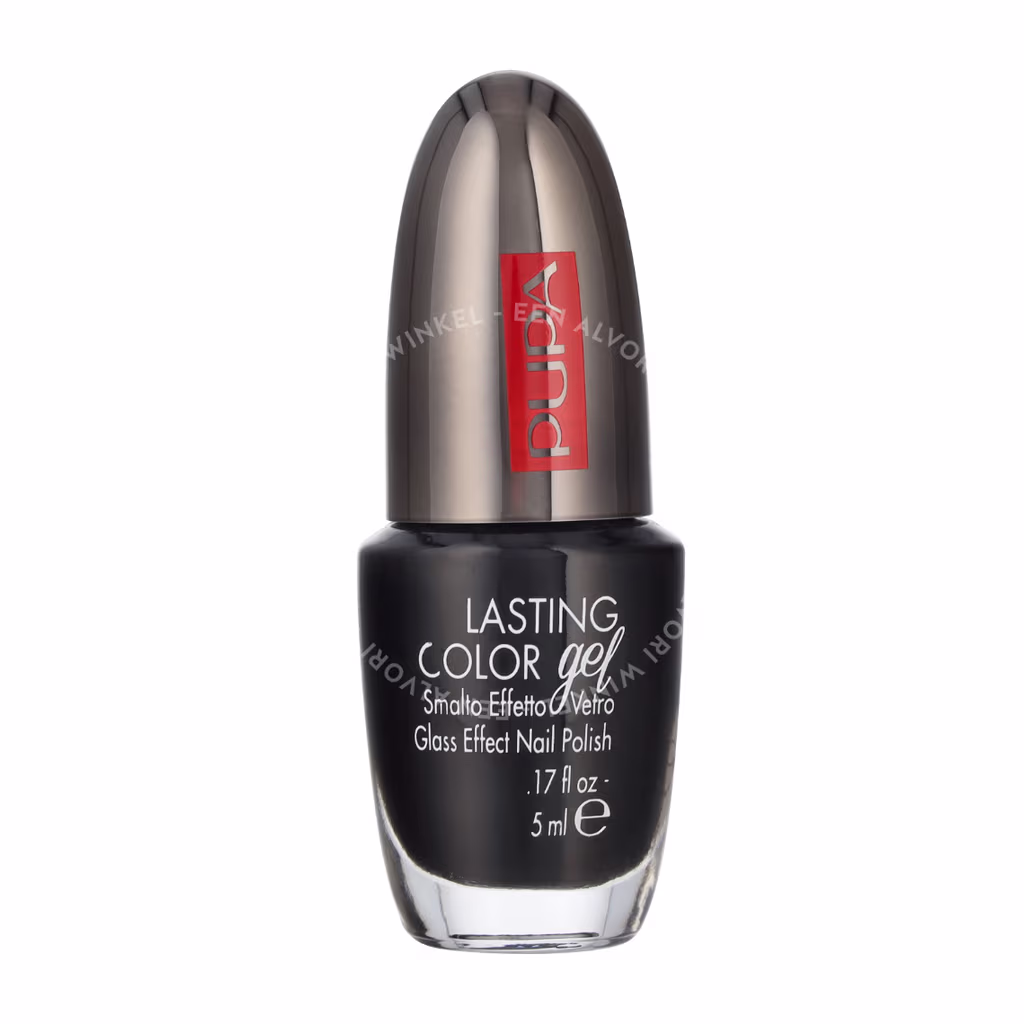 Pupa Milano Pupa Lasting Color Gel Glass Effect Nail Polish — #052 Deep Darkness — foto 2