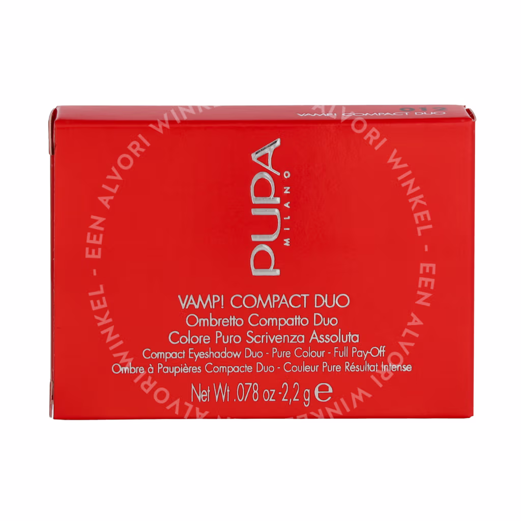 Pupa Milano Pupa Vamp! Compact Duo Eyeshadow — #012 Magnetic Blue — foto 2