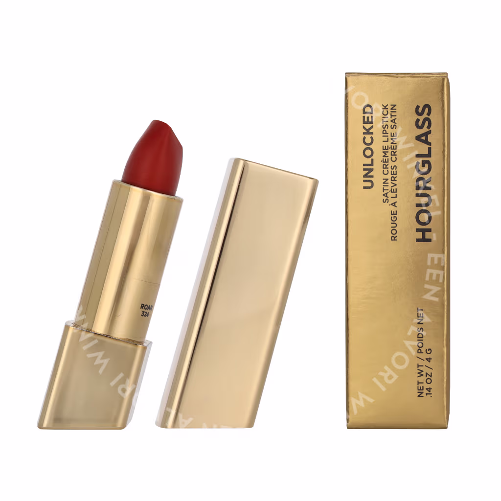 Hourglass Hourglass Unlocked Satin Creme Lipstick — Roar 324 Red — foto 3