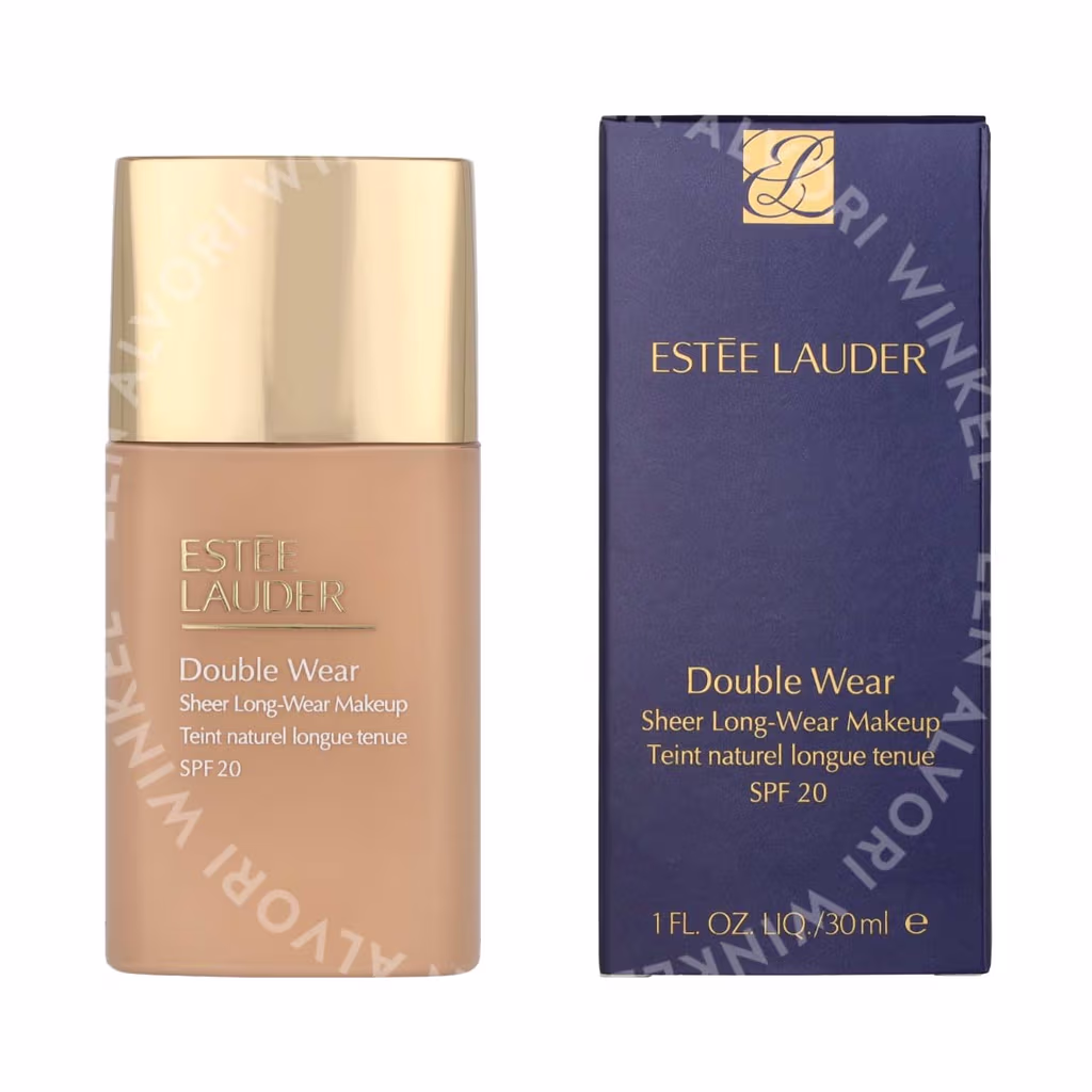 Estee Lauder E.Lauder Double Wear Sheer Long-Wear Makeup SPF20 — #2C2 Pale Almond — foto 3