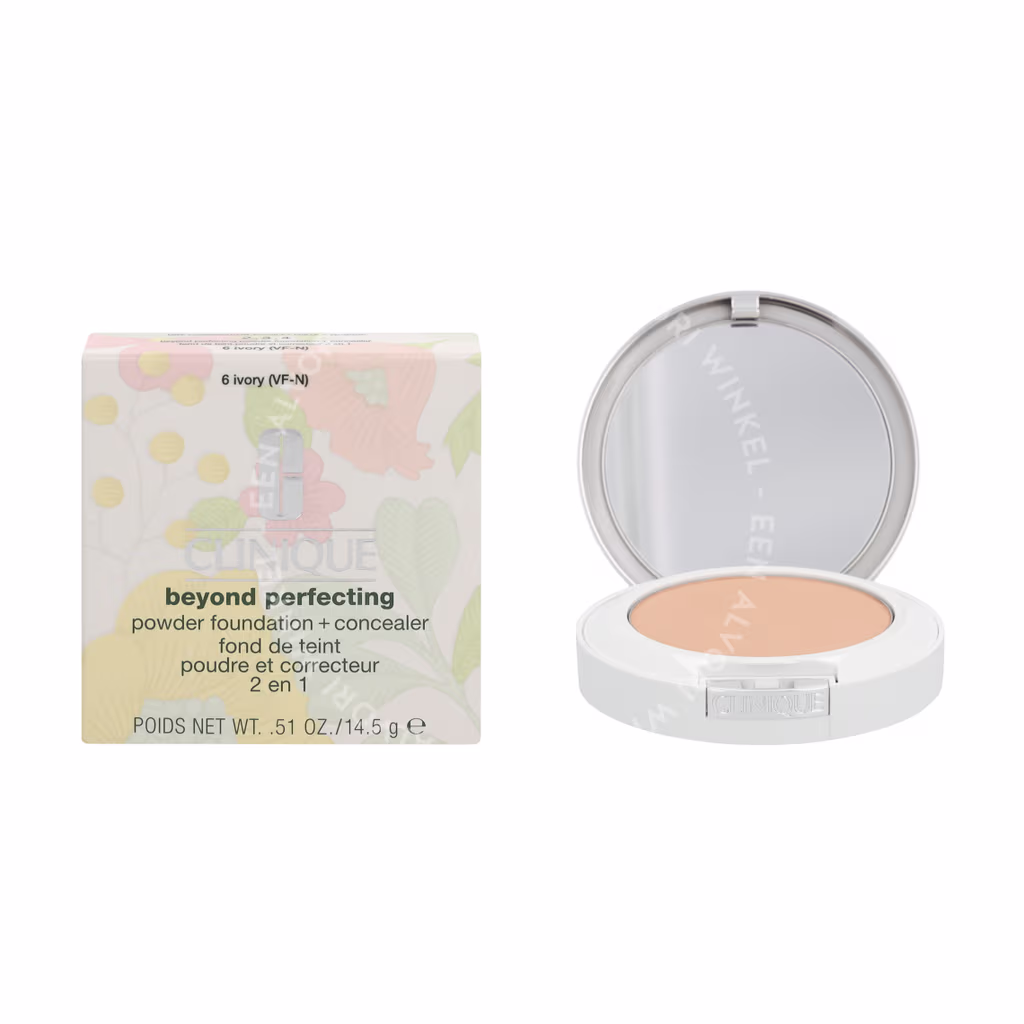Clinique Clinique Beyond Perfecting Powder Foundation + Concealer — #06 Ivory — foto 3