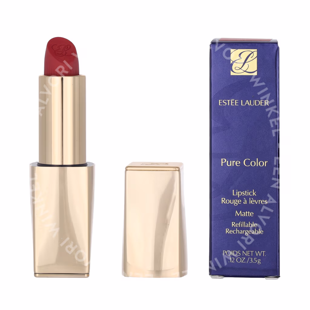 Estee Lauder E.Lauder Pure Color Matte Refillable Lipstick — #420 Rebellious Rose — foto 3