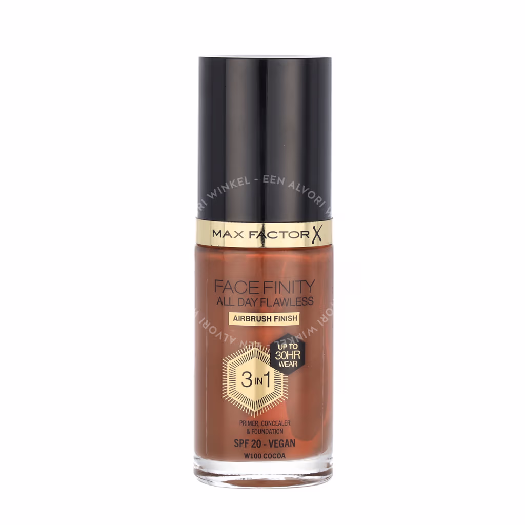 Max Factor Max Factor Facefinity All Day Flawless 3 In 1 Foundation — W100 Cocoa