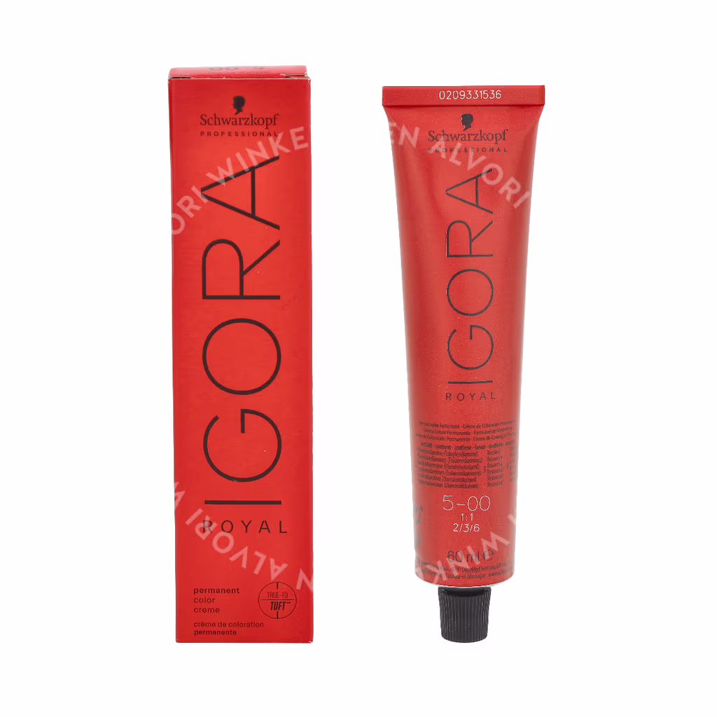 Schwarzkopf Schwarzkopf Igora Royal Permanent Color Creme — 5-00 — foto 3