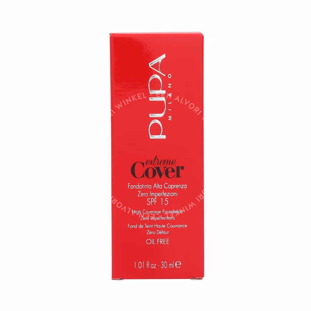 Pupa Milano Pupa Extreme Cover Foundation Oil Free SPF15 — #060 Deep Gold — foto 2