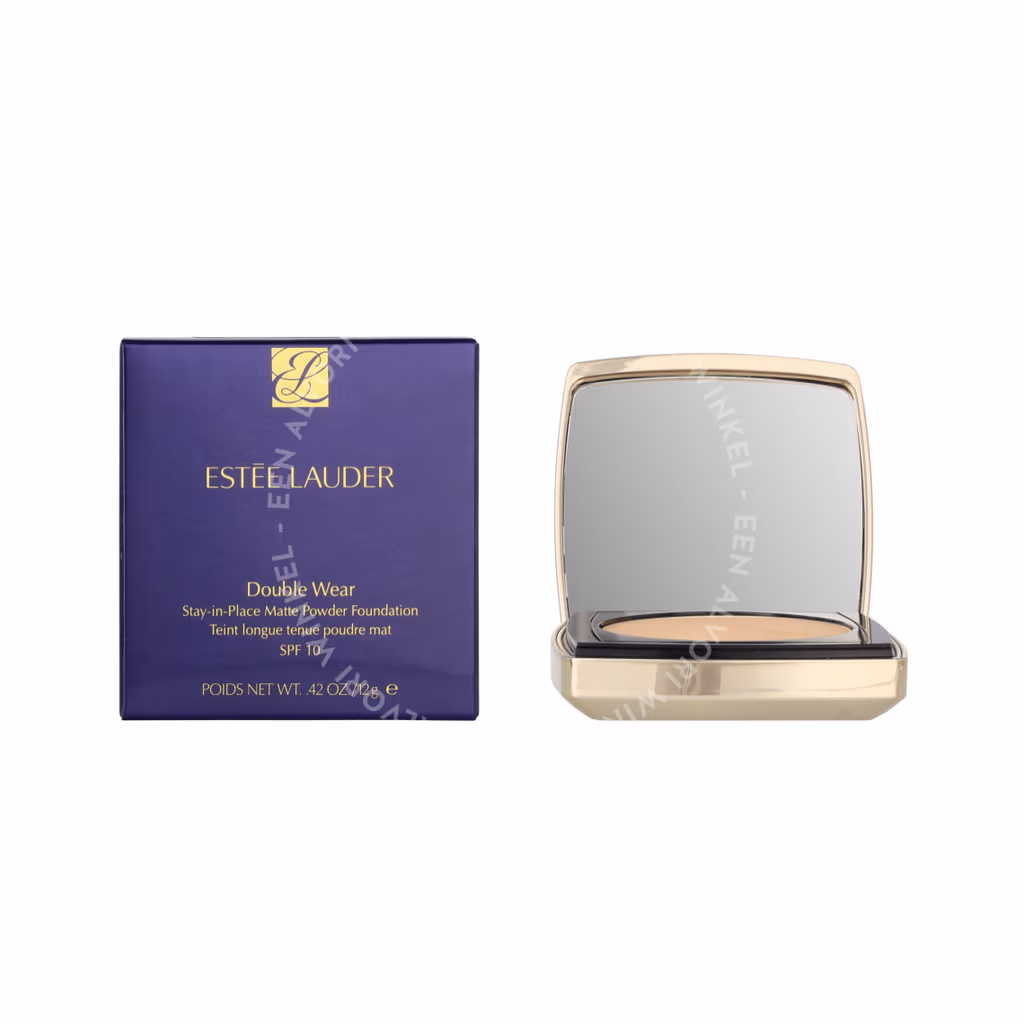 Estee Lauder E.Lauder Double Wear Stay-In-Place Matte Powder Foundation — #1W2 Sand — foto 3