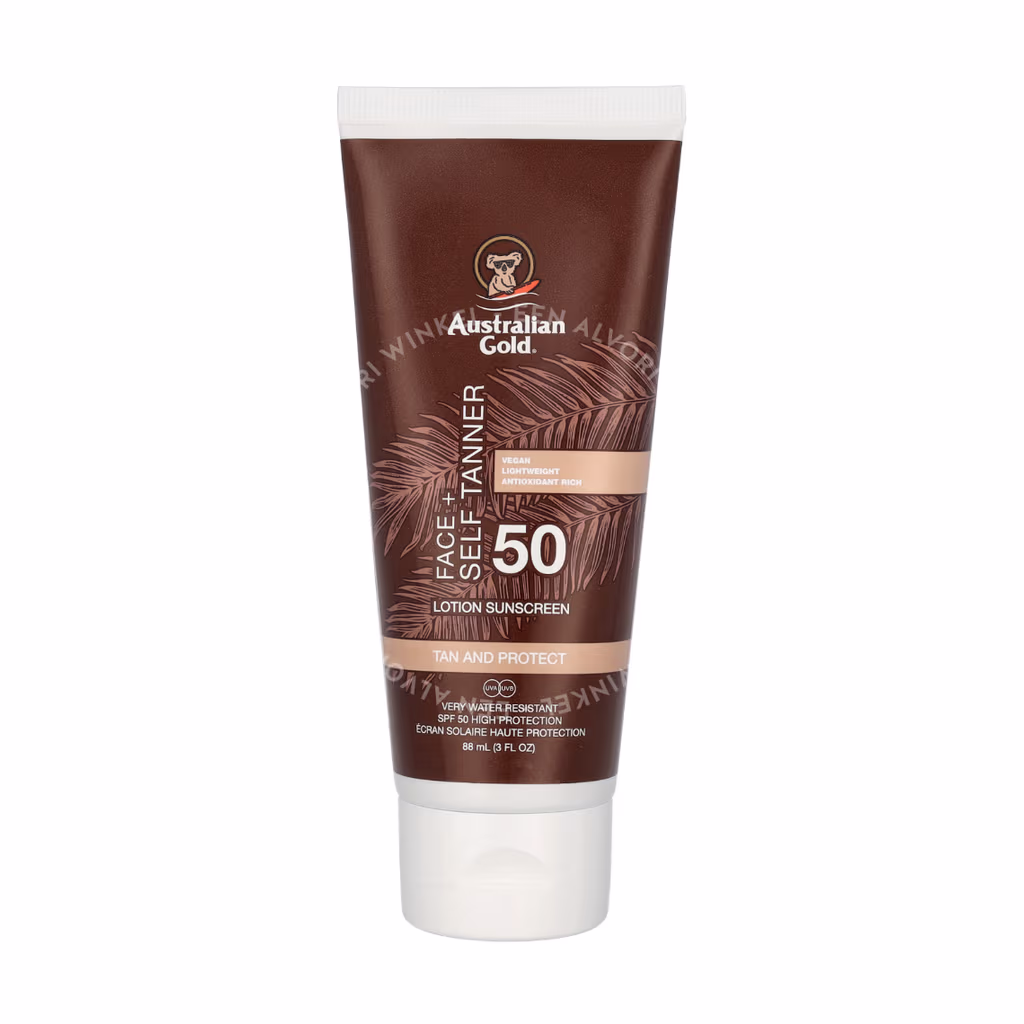 Australian Gold Australian Gold Face+ Self Tanner Sunscreen Lotion SPF50