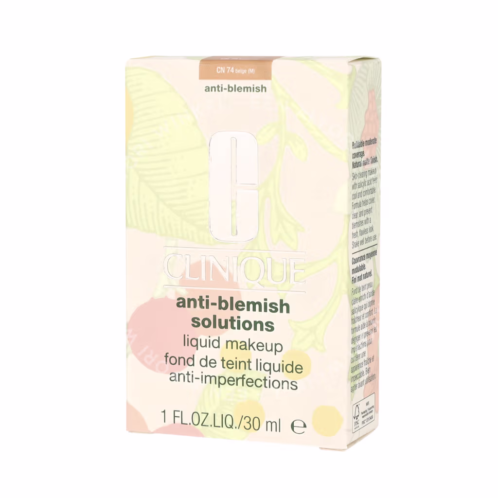 Clinique Clinique Anti-Blemish Solutions Liquid Make-Up — CN74 Fresh Beige — foto 2
