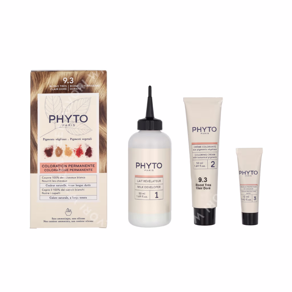 Phyto Phyto Phytocolor Permanent Color — #9.3 Golden Very Light Blond — foto 3