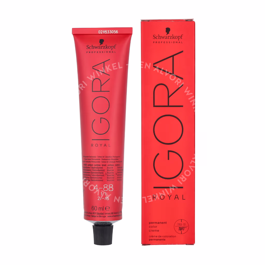 Schwarzkopf Schwarzkopf Igora Royal Permanent Color Creme — 4-88 — foto 3