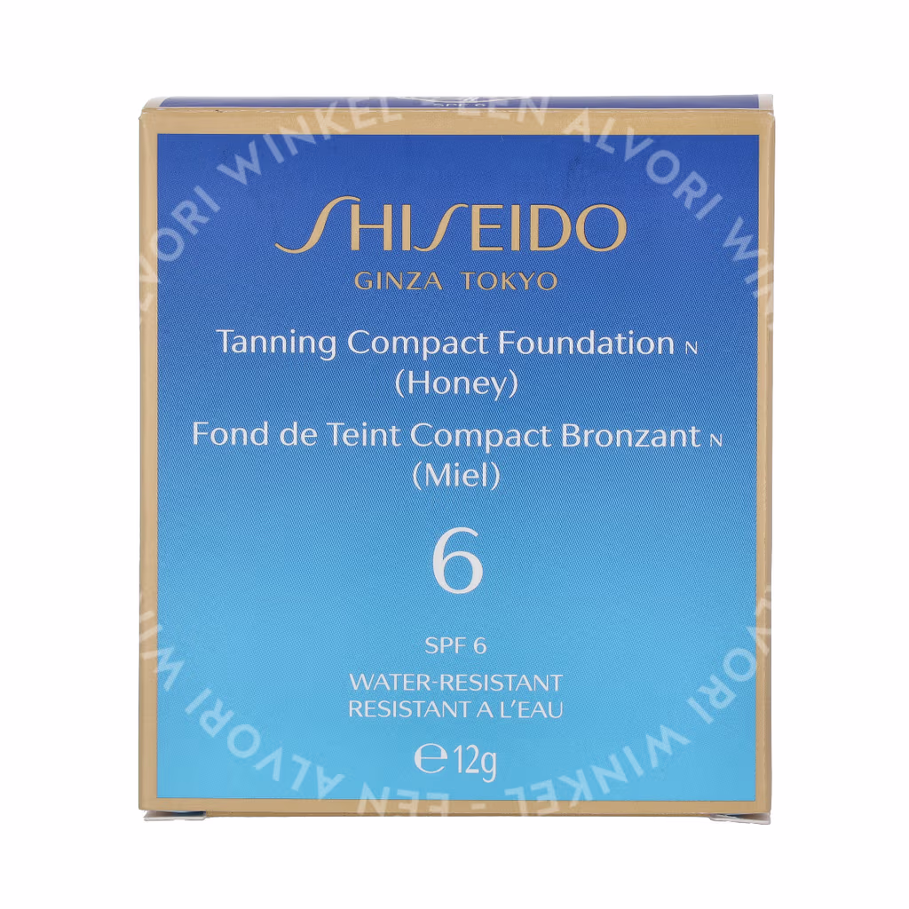 Shiseido Shiseido Tanning Compact Foundation SPF6 — Honey — foto 2