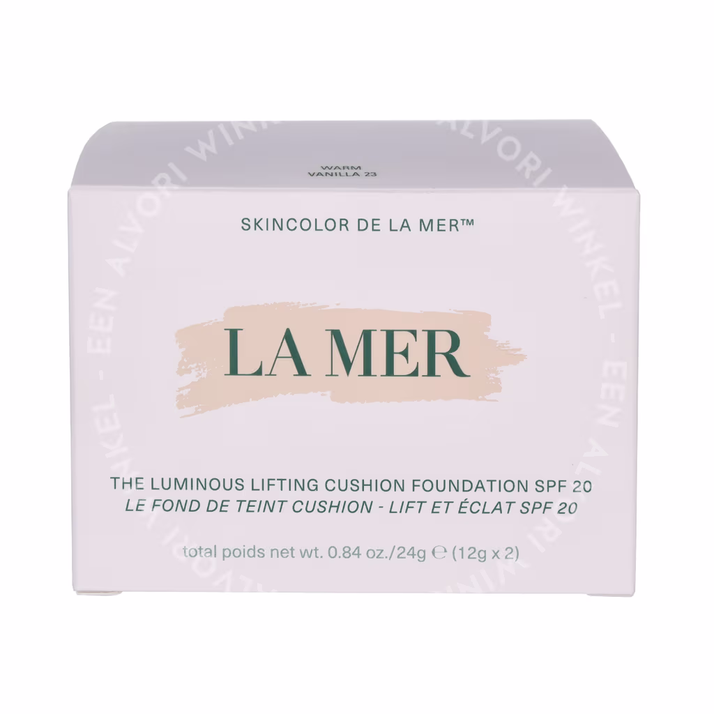 La Mer La Mer The Luminous Lifting Cushion Foundation SPF20 — #23 Warm Vanilla 2x12 gr — foto 2