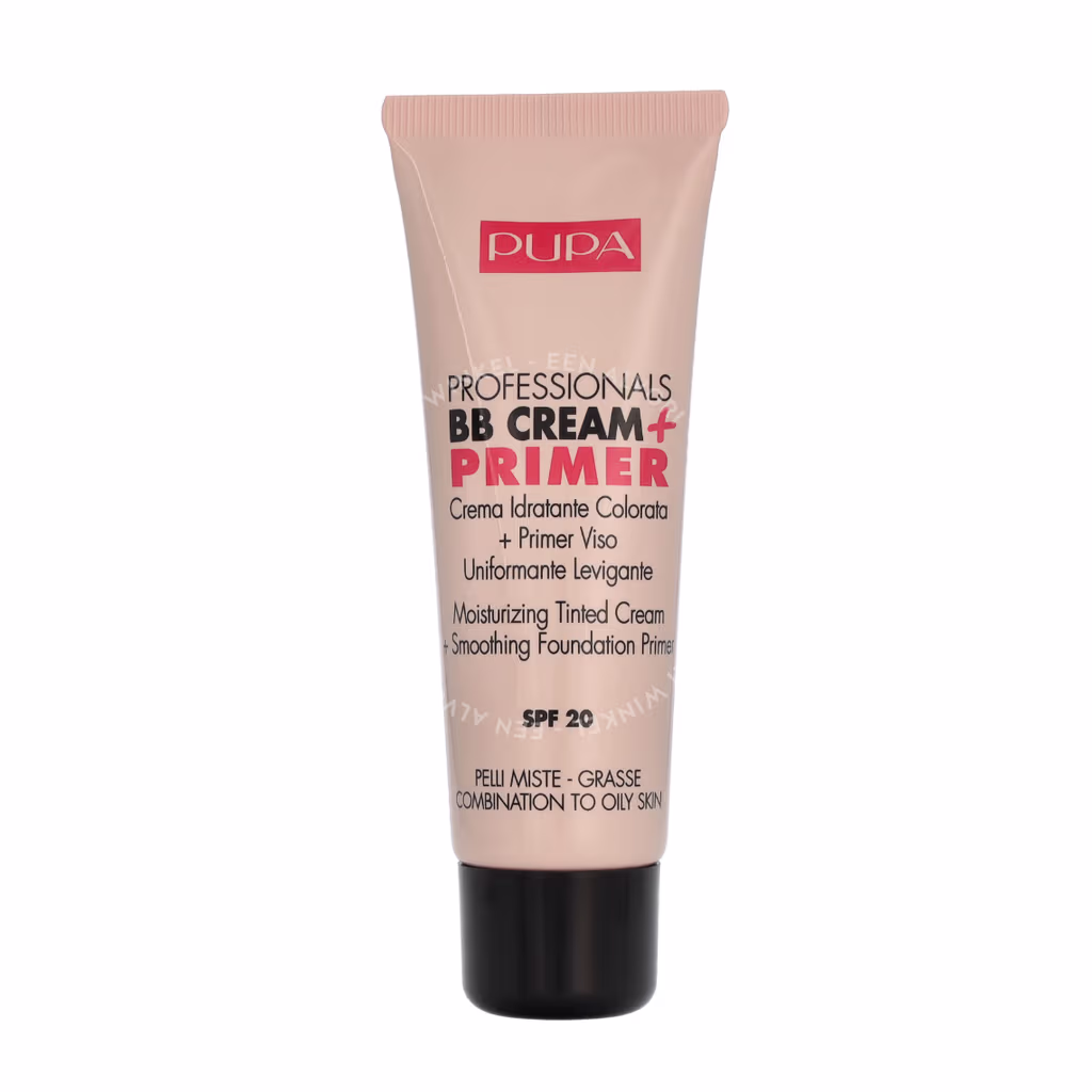 Pupa Milano Pupa Pupa Professionals BB Cream + Primer SPF20 — #002 Sand - Combination To Oily Skin