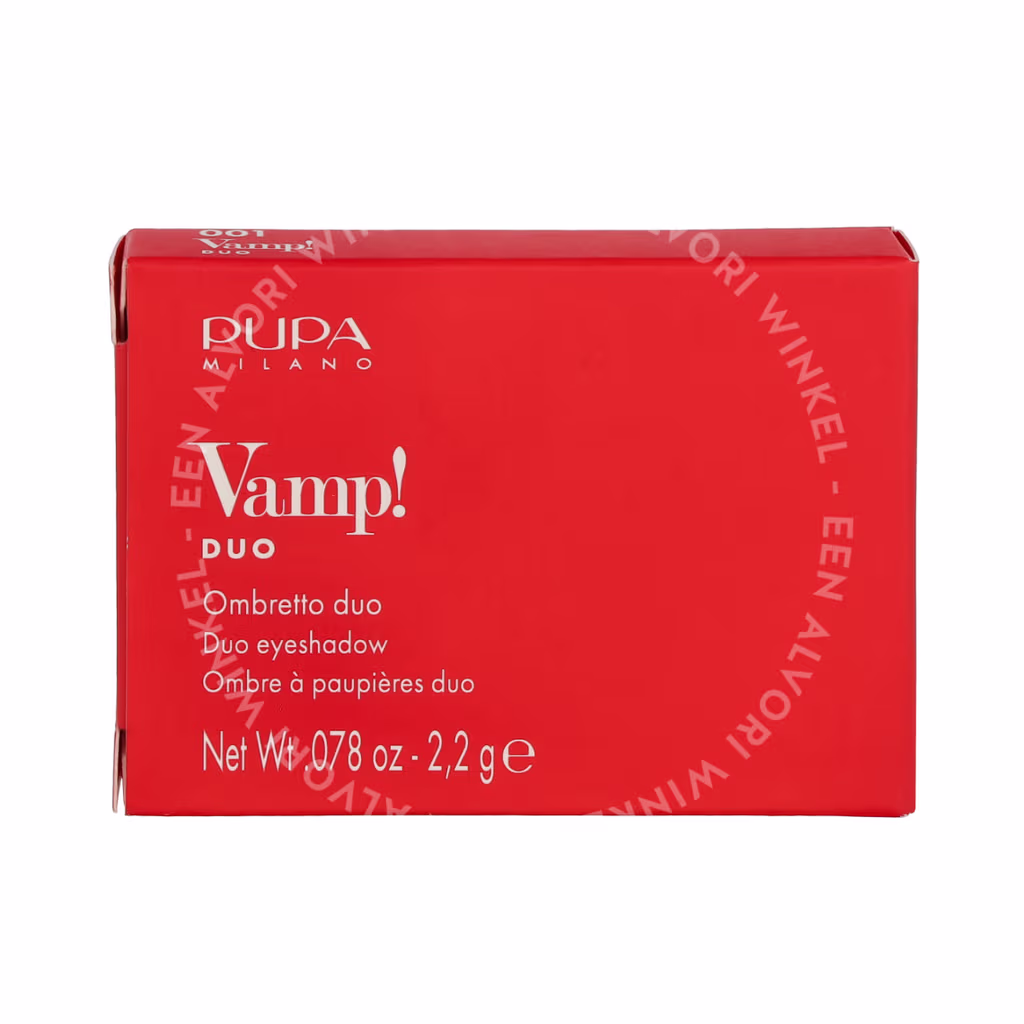 Pupa Milano Pupa Vamp! Compact Duo Eyeshadow — #001 Rose Perlage — foto 2