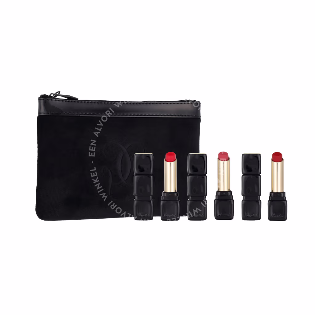 Guerlain Guerlain Kiss Kiss Tender Matte Lipstick Trio Set