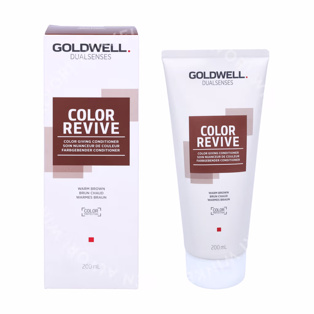 Goldwell Goldwell Dualsenses Color Revive Color Giving Conditioner — Warm Brown — foto 3