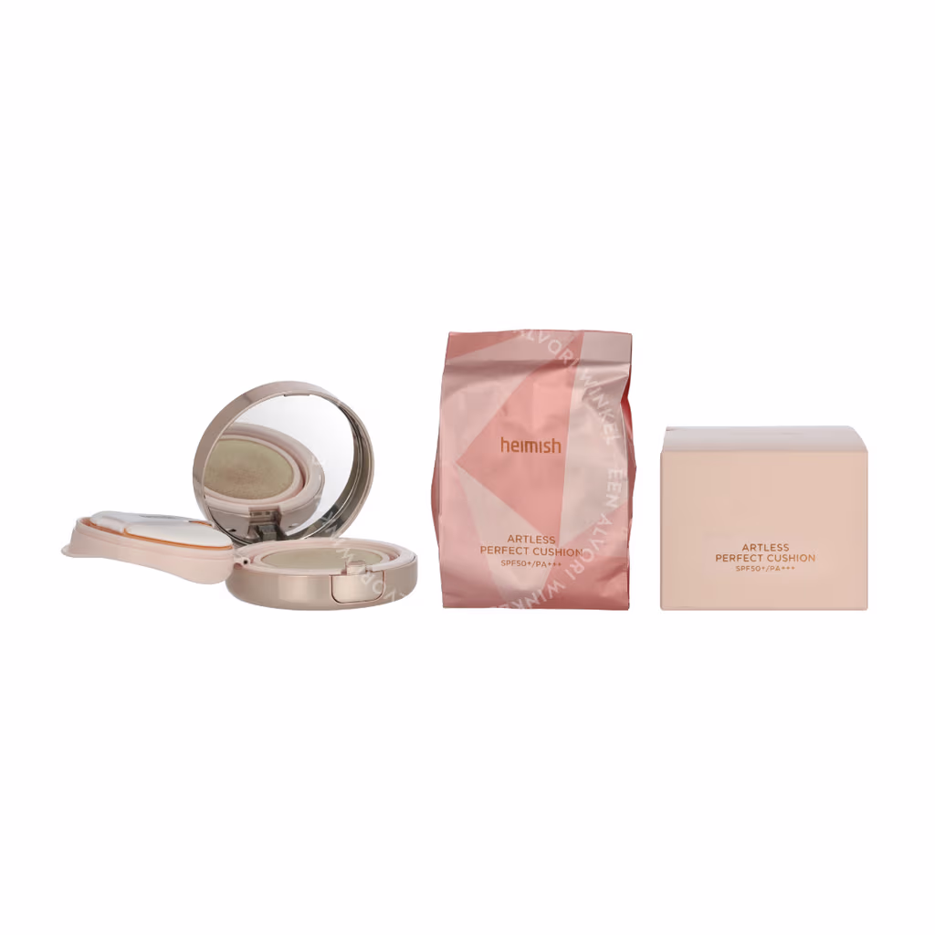 Heimish Heimish Artless Perfect Cushion SPF50+ PA+++ — No.21 Light Beige - 2 x 13 gr — foto 3