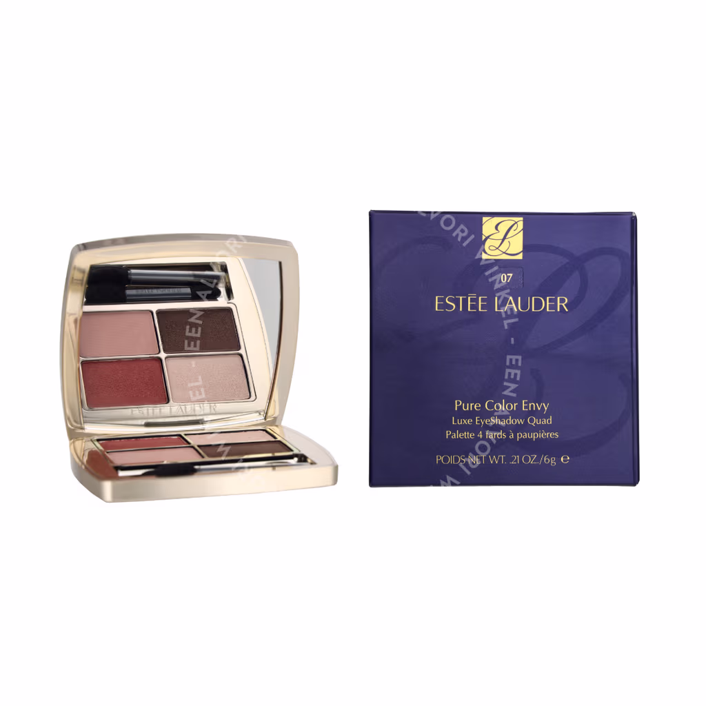 Estee Lauder E.Lauder Pure Color Envy Eye Shadow Quad — #07 Boho Rose — foto 3
