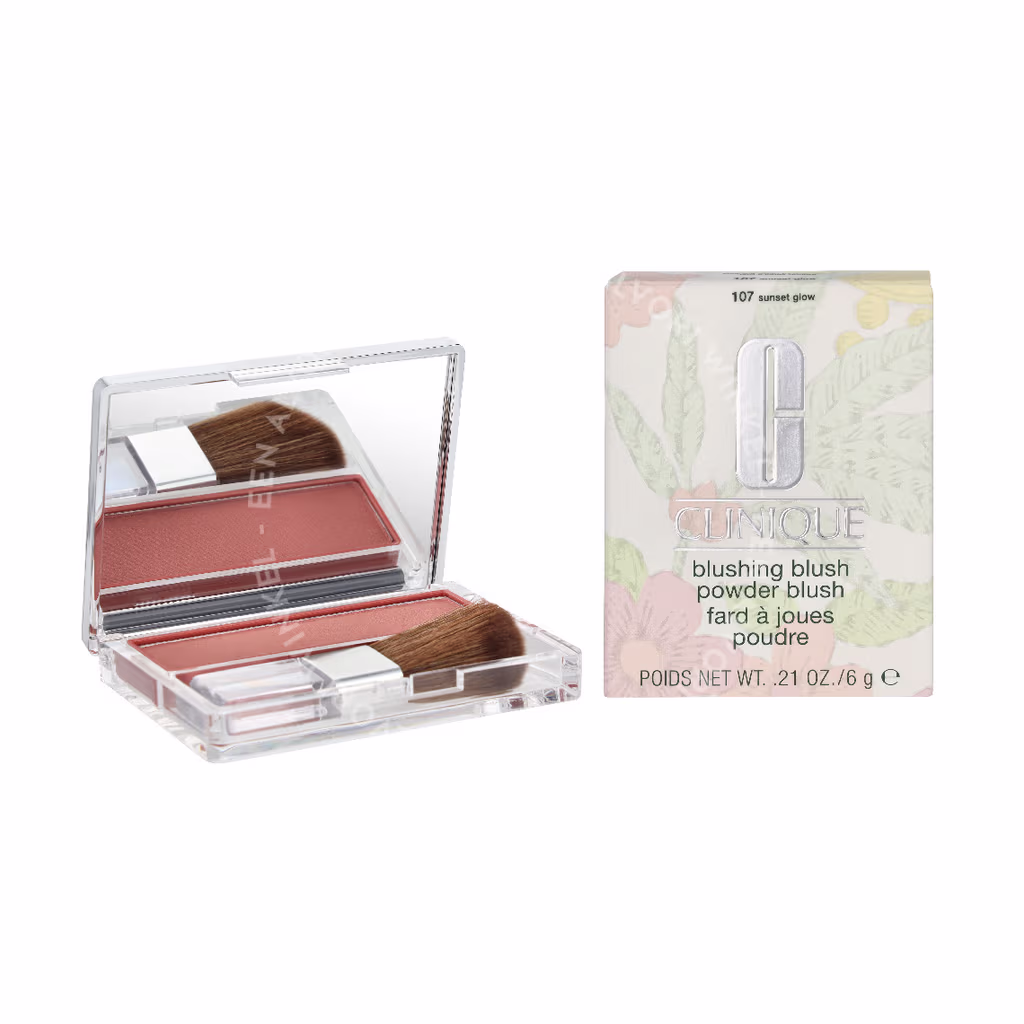 Clinique Clinique Blushing Blush Powder Blush — #107 Sunset Glow — foto 3