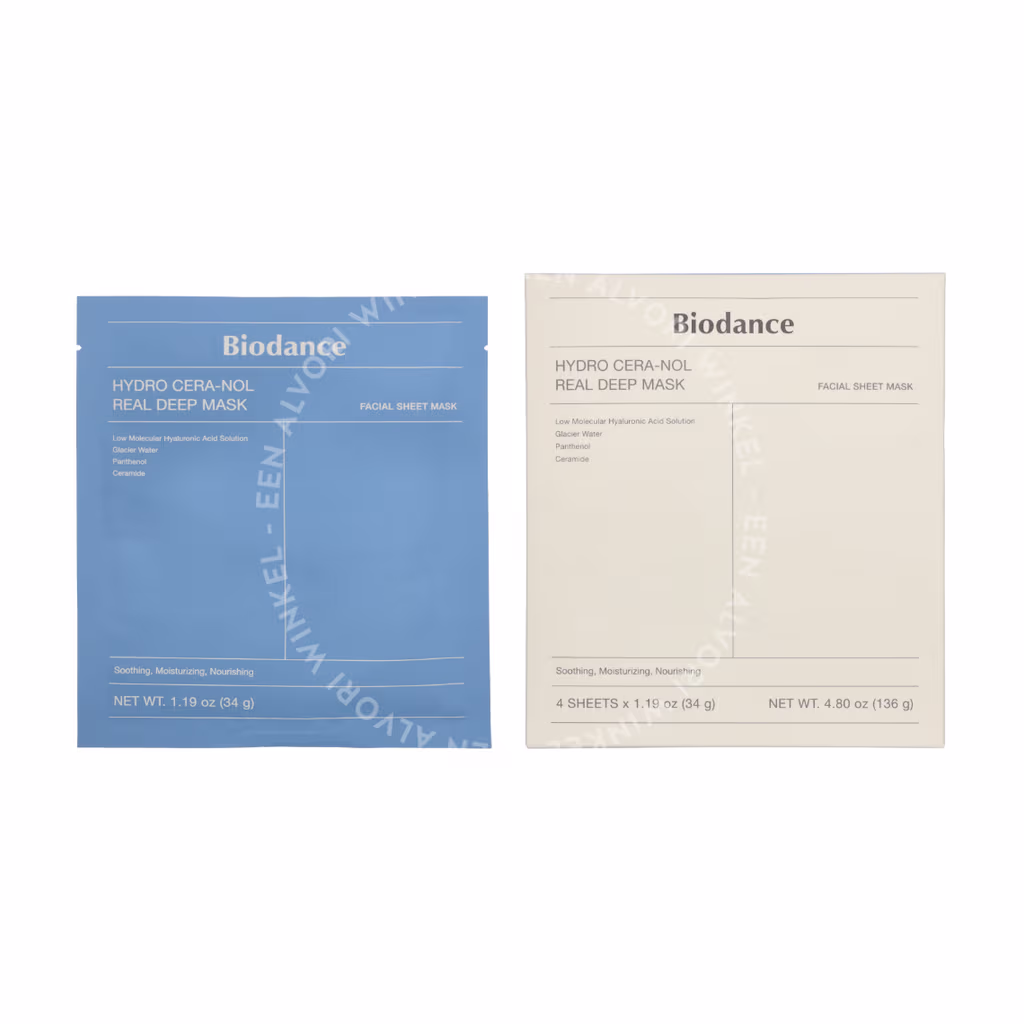 Biodance Biodance Hydro Cera-Nol Real Deep Mask — 4 Pieces — foto 3