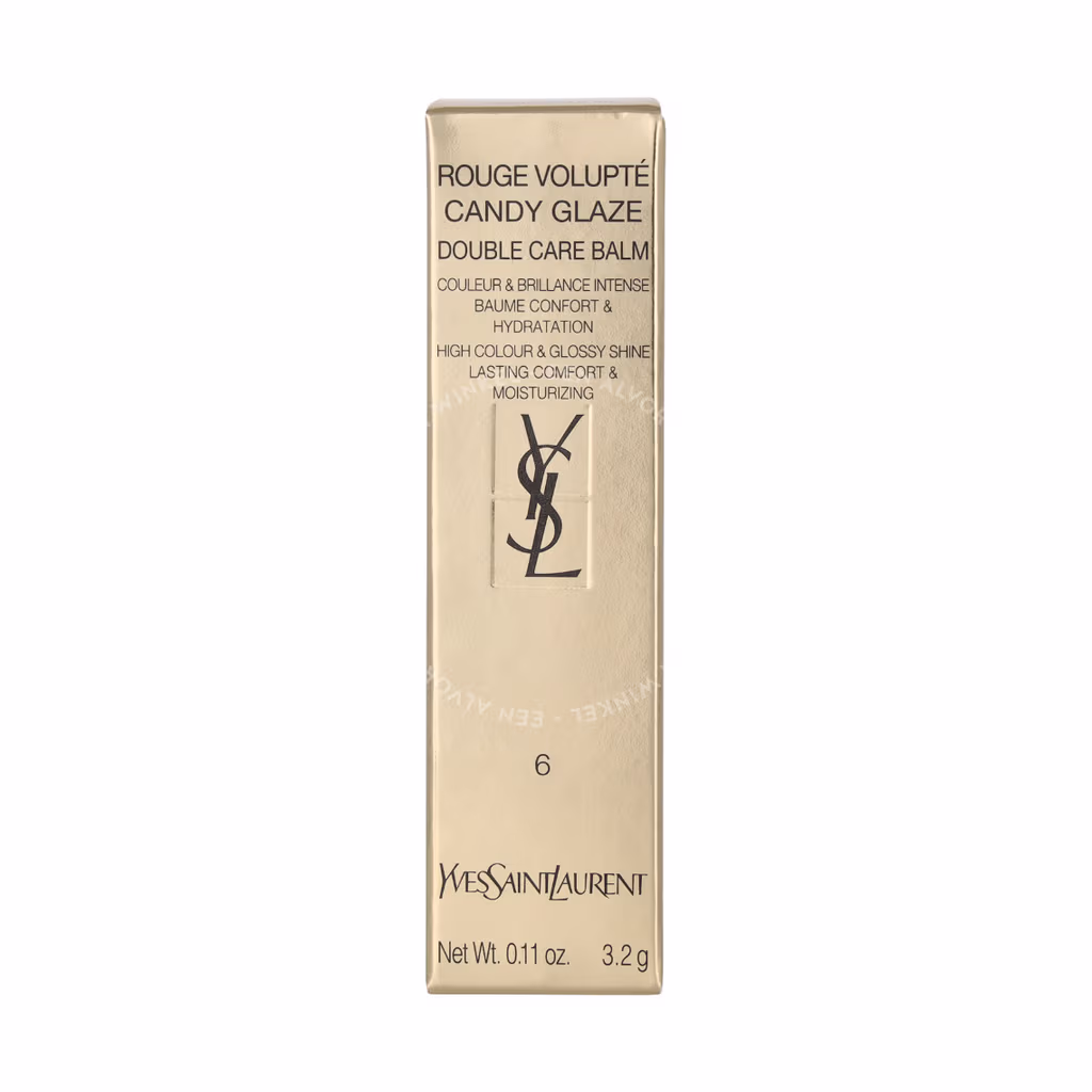 Yves Saint Laurent YSL Loveshine Candy Glaze Lipstick — #06 Burgundy Temptation — foto 2