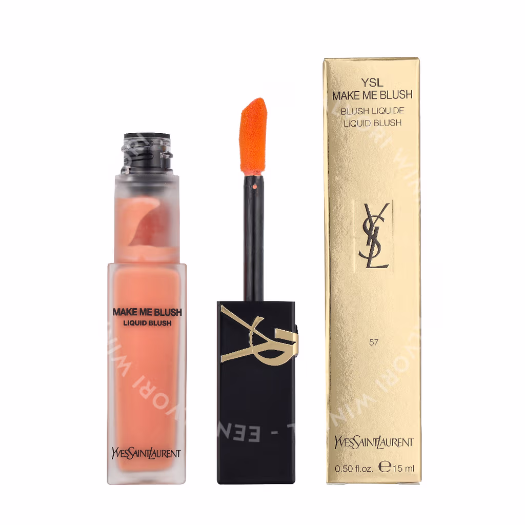 Yves Saint Laurent YSL Make Me Blush Liquid — #57 Coral Clash — foto 3