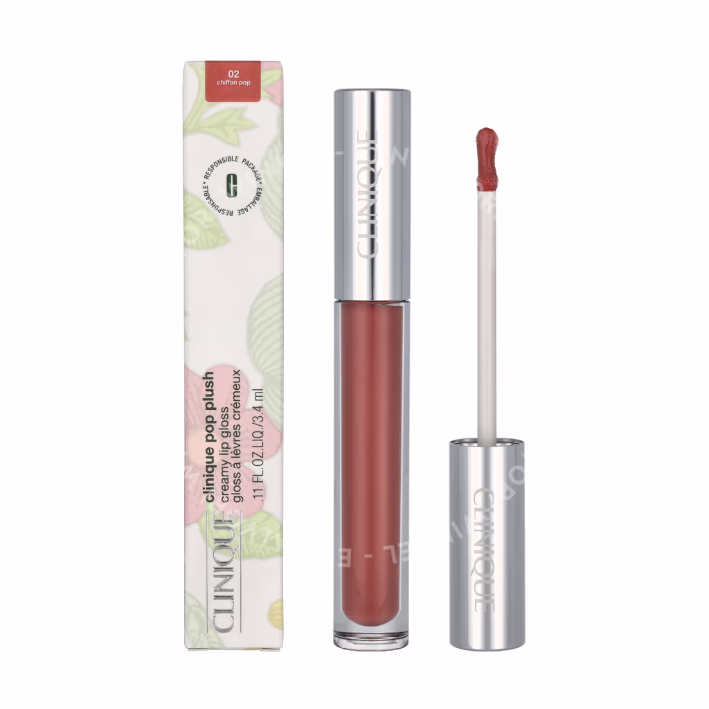 Clinique Clinique Pop Plush Creamy Lip Gloss — #02 Chiffon Pop — foto 3