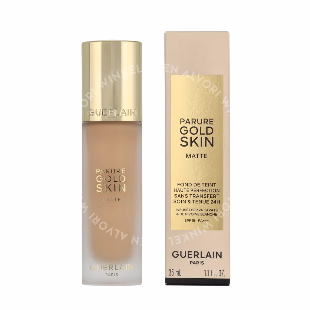 Guerlain Guerlain Parure Gold Skin #1W Warm/Dore Matte Foundation — foto 3