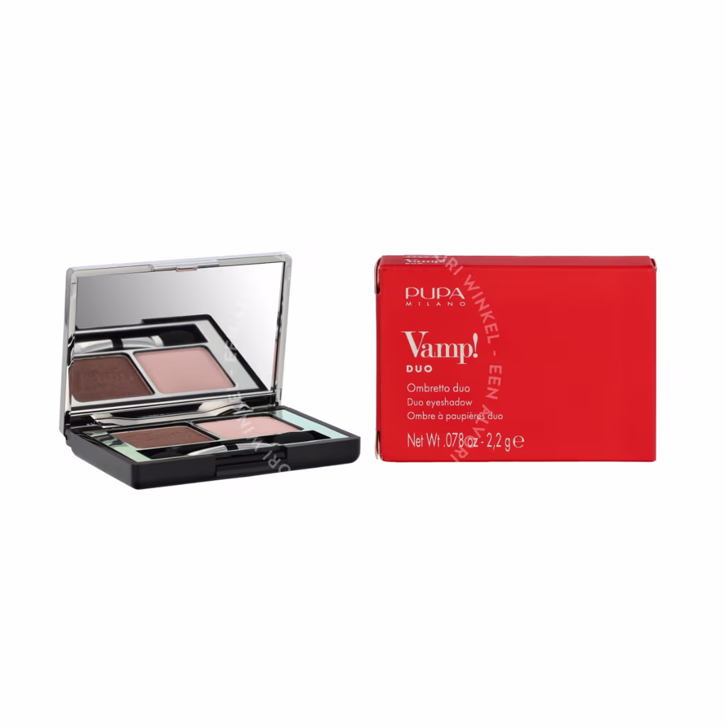 Pupa Milano Pupa Vamp! Compact Duo Eyeshadow — #003 Soft Mauve — foto 3