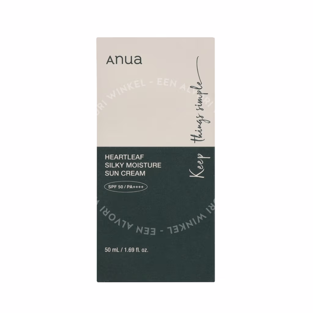 Anua Anua Heartleaf Silky Moisture Sun Cream SPF50+ PA++++ — foto 2