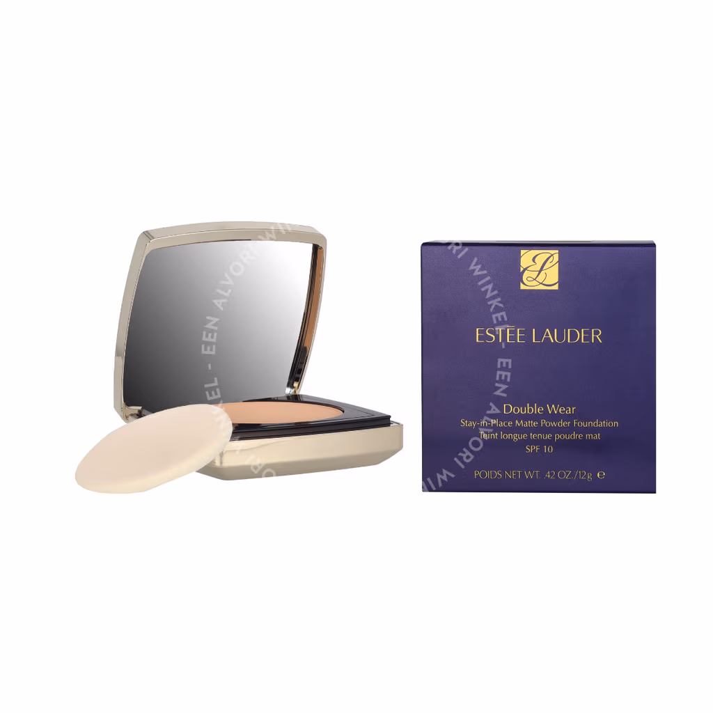 Estee Lauder E.Lauder Double Wear Stay In Place Matte Powder Foundation — #4C1 - Outdoor Beige — foto 3