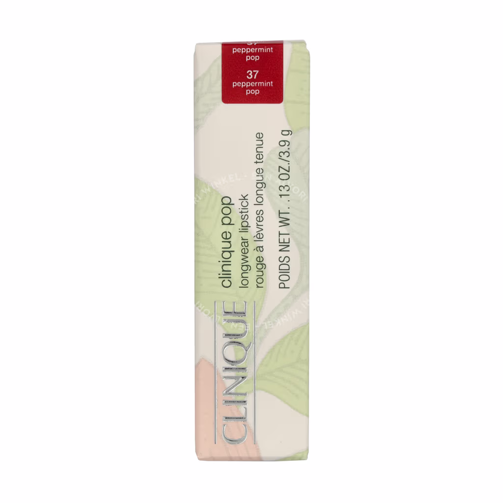 Clinique Clinique Pop Longwear Satin Lipstick — #37 Peppermint Pop — foto 2