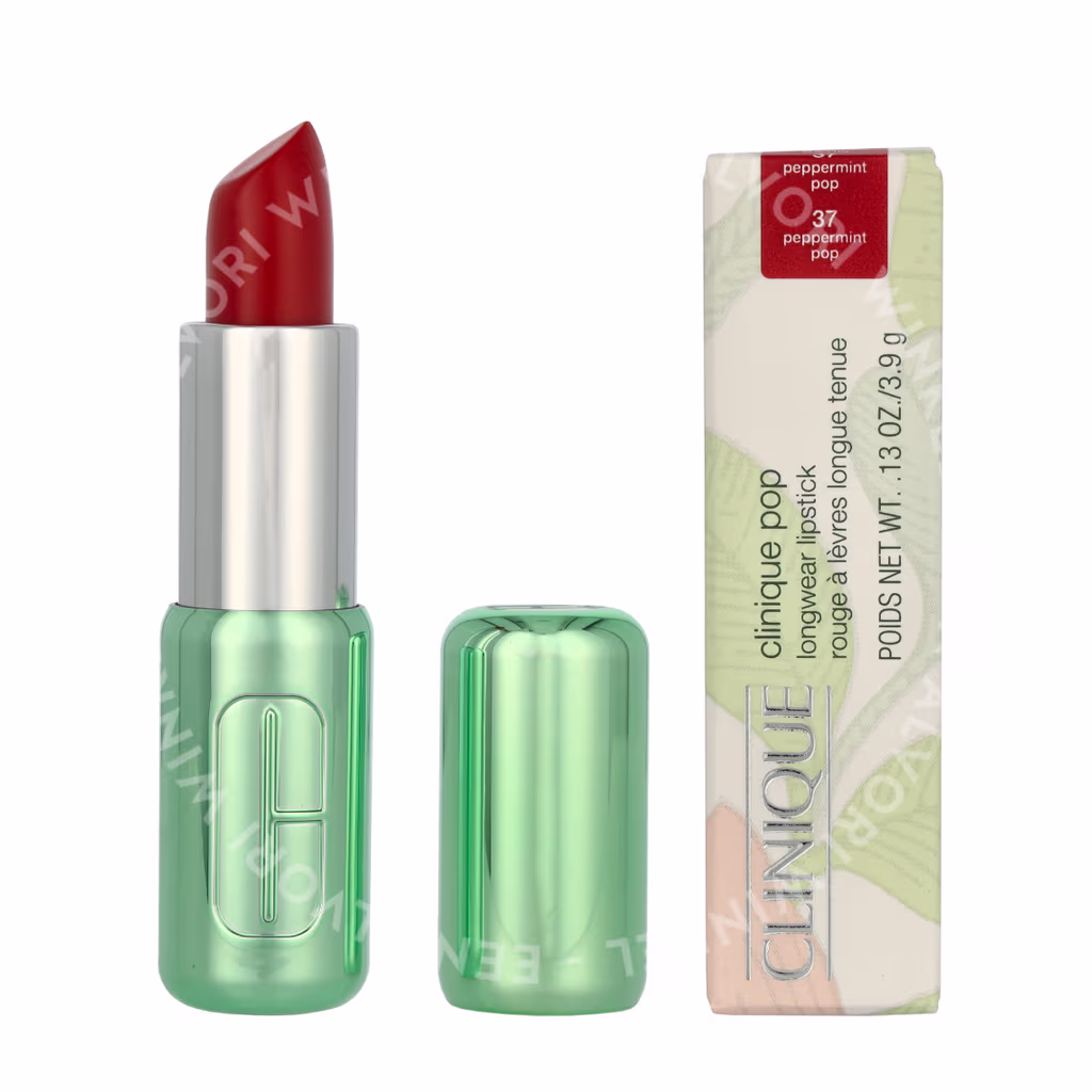 Clinique Clinique Pop Longwear Satin Lipstick — #37 Peppermint Pop — foto 3