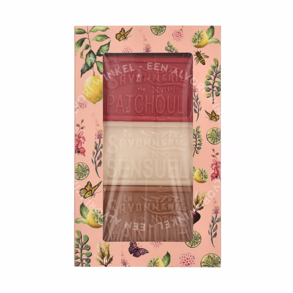 La Savonnerie De Nyons La Savonnerie De Nyons Soap Bar Set — 3x100gr Salmon — foto 2