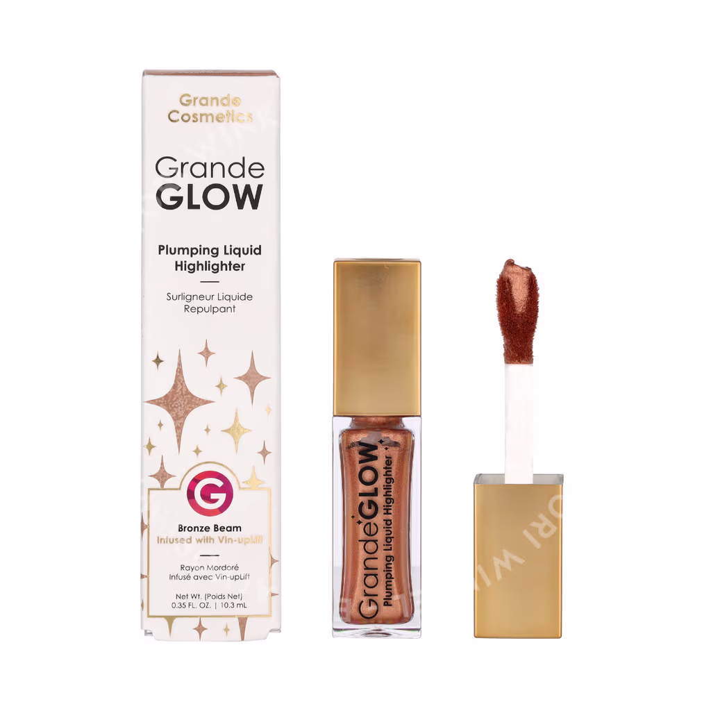Grande GrandeGLOW Plumping Liquid Highlighter — Bronze Beam — foto 3