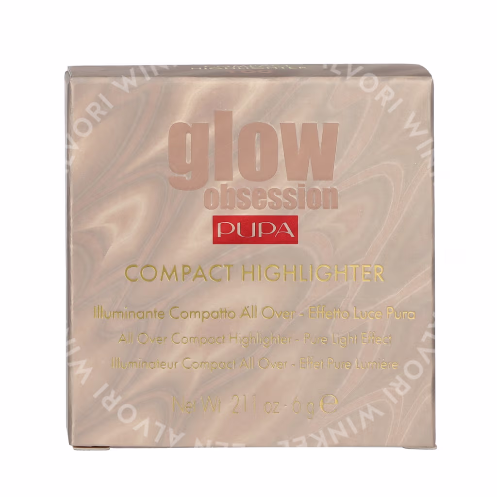 Pupa Milano Pupa Glow Obsession All Over Compact Highlighter — #100 Light — foto 2