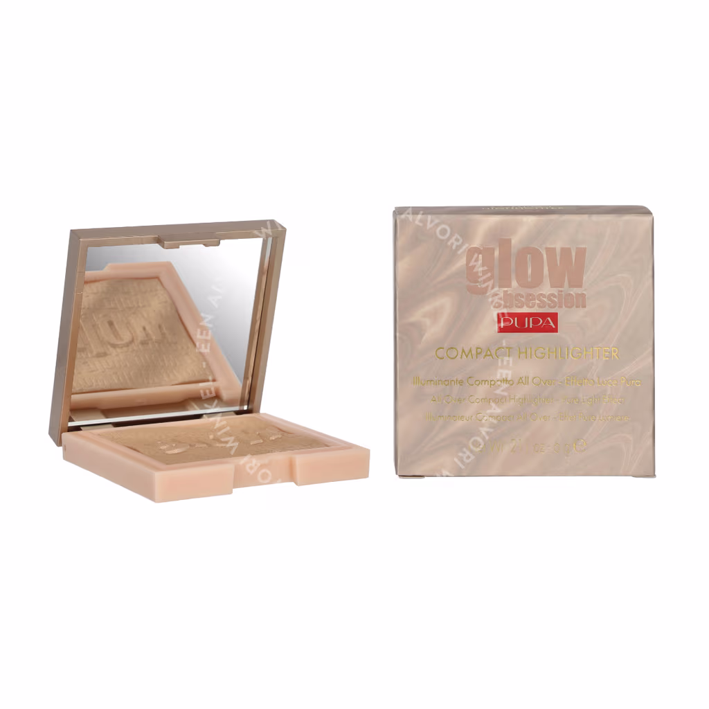 Pupa Milano Pupa Glow Obsession All Over Compact Highlighter — #100 Light — foto 3