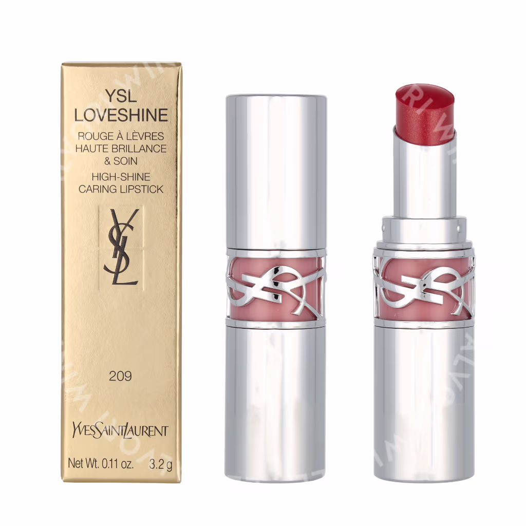 Yves Saint Laurent YSL Loveshine High Shine Caring Lipstick — #209 Pink Desire — foto 3