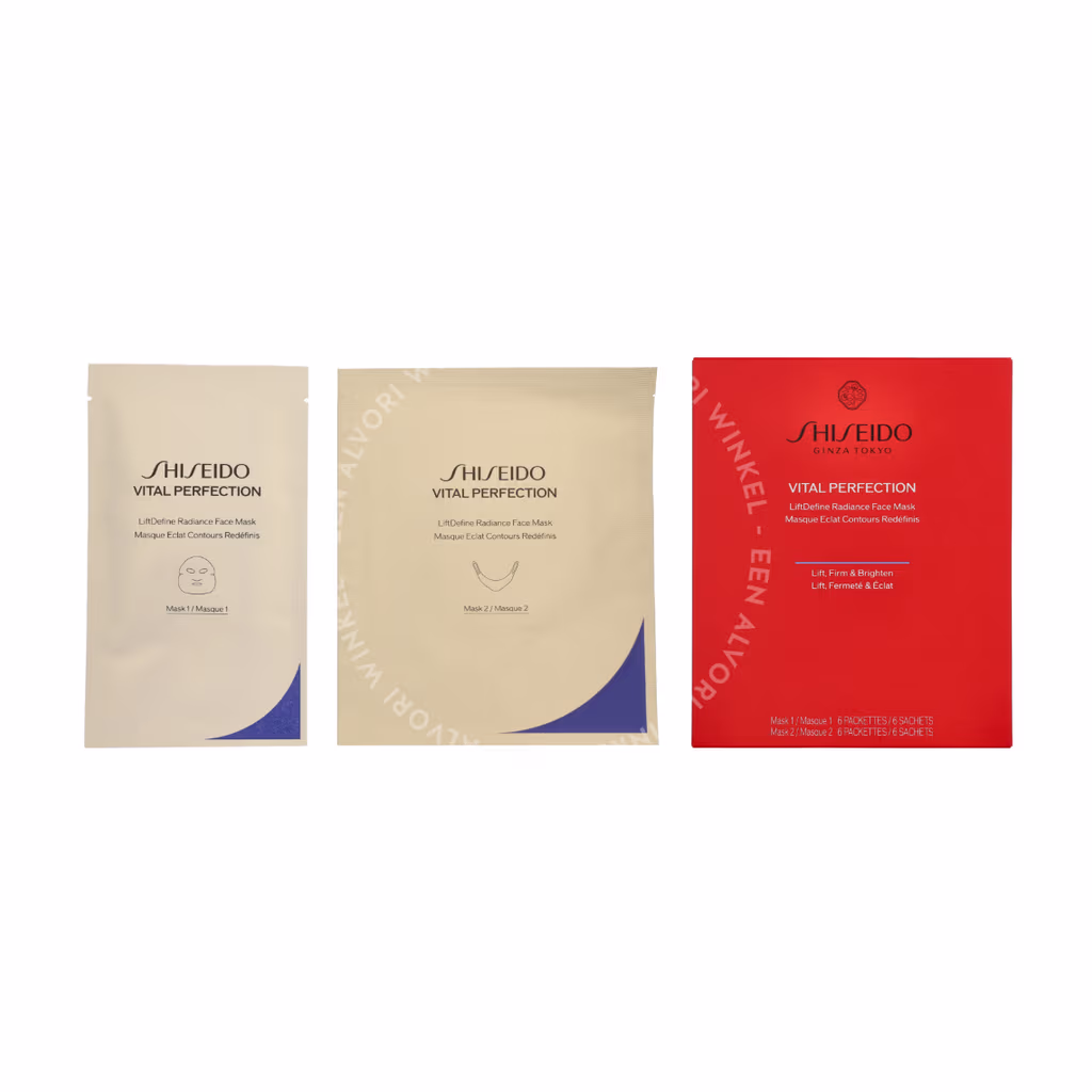 Shiseido Shiseido Vital Perfection LiftDefine Radiance Face Mask Set — foto 3
