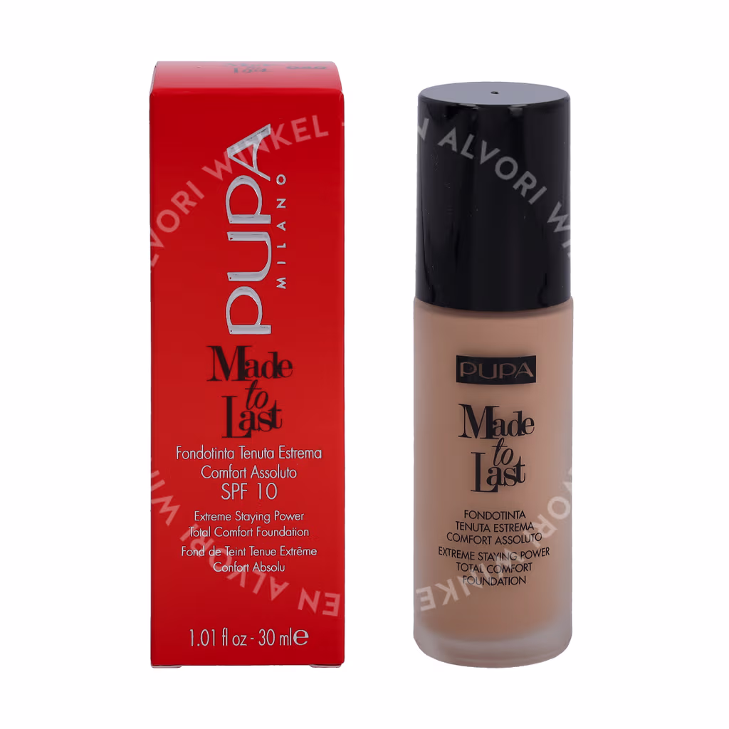 Pupa Milano Pupa Made To Last Total Comfort Foundation SPF10 — #040 Medium Beige — foto 3