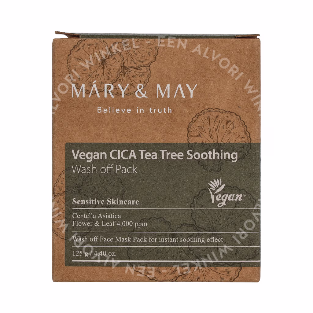Mary & May Mary & May Cica Tea Tree Soothing Wash Off Pack — foto 2