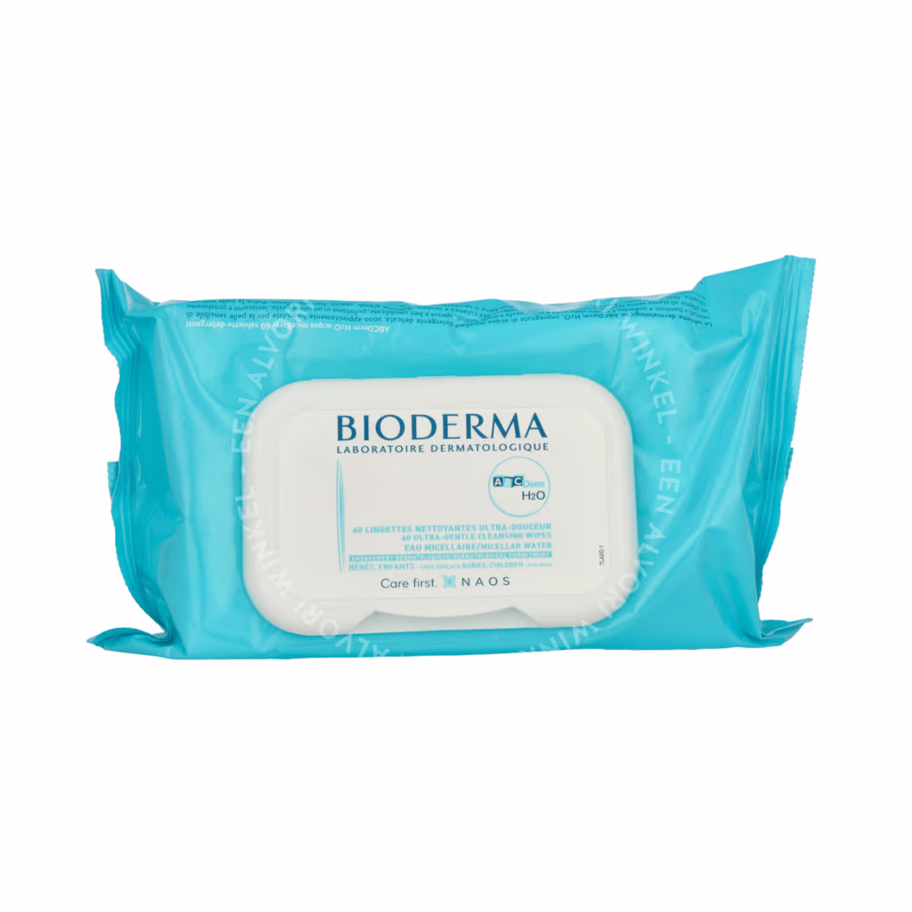 Bioderma Bioderma ABCDerm H2O Lingettes Pack De 60 — foto 2