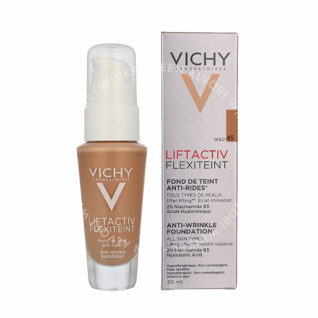 Vichy Vichy Liftactiv Flexilift Anti-Wrinkle Foundation SPF20 — #45 Gold — foto 3