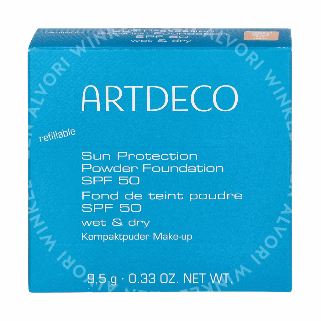 Artdeco Artdeco Sun Protection Powder Wet&Dry SPF50 — #20 Cool Beige — foto 2