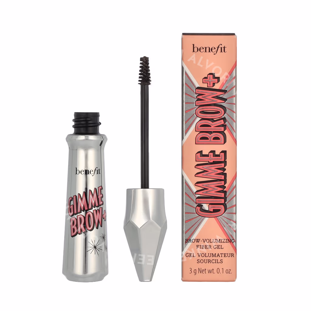 Benefit Benefit Gimme Brow+ Brow-Volumizing Fiber Gel — #6 Warm Black-Brown — foto 3